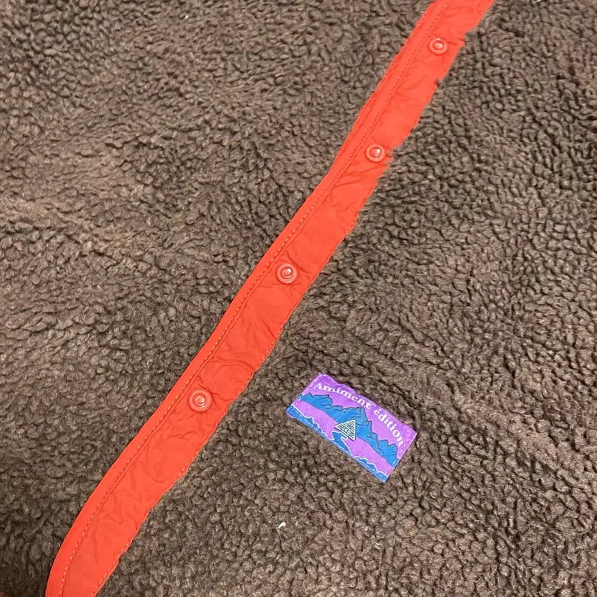 [BUNJANG] Brown Orange Reversible Jacket / 브라운 오렌지 리버시블자켓