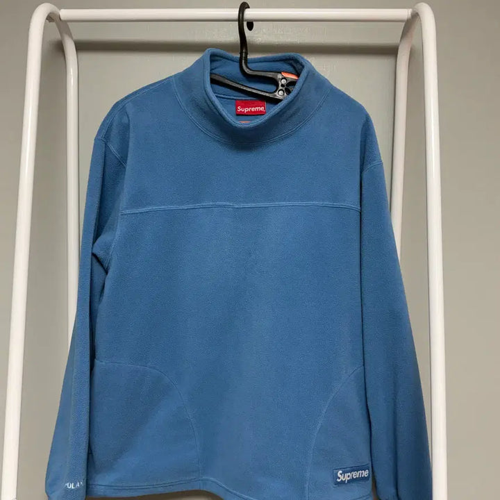 [BUNJANG] Supreme Polartec Mock Neck Pullover Dusty Teal / 슈프림 폴라텍 모크넥 풀오버 더스티 틸 - 22FW