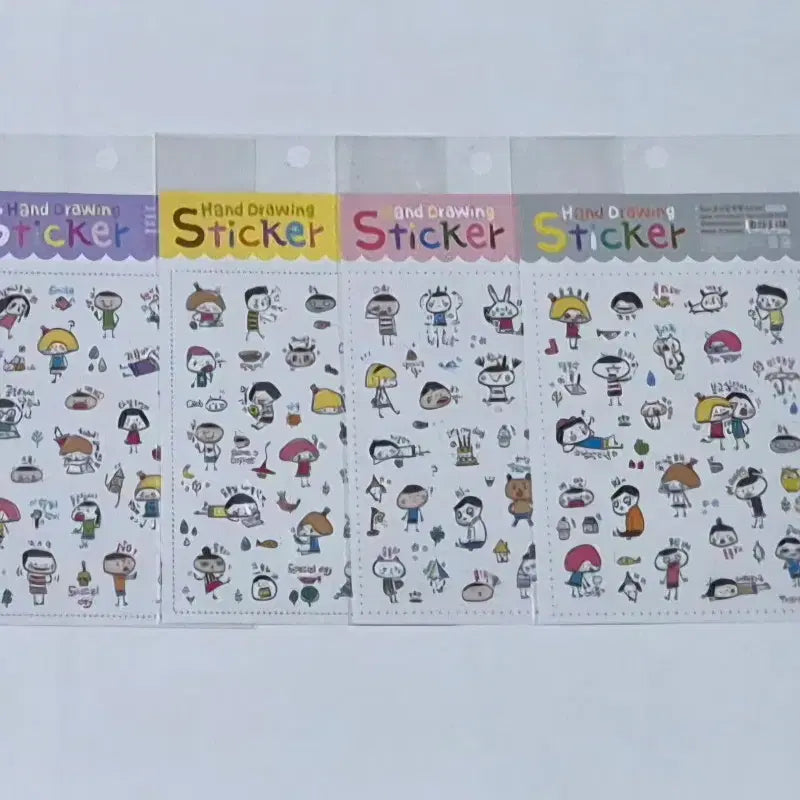 [SOLD OUT] 고전문구 손드로잉 스티커