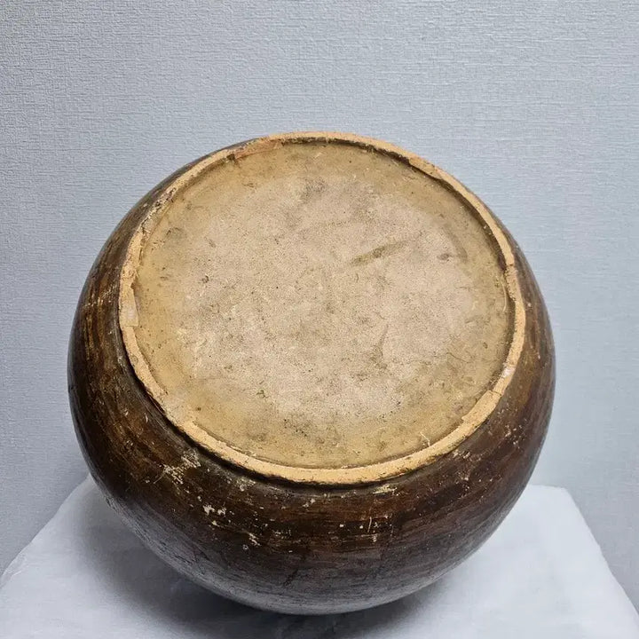 [BUNJANG] Vintage Ceramic Brazier / 옛날 질화로 옹기화로 원통 화로  옛날화로 골동품  빈티지.