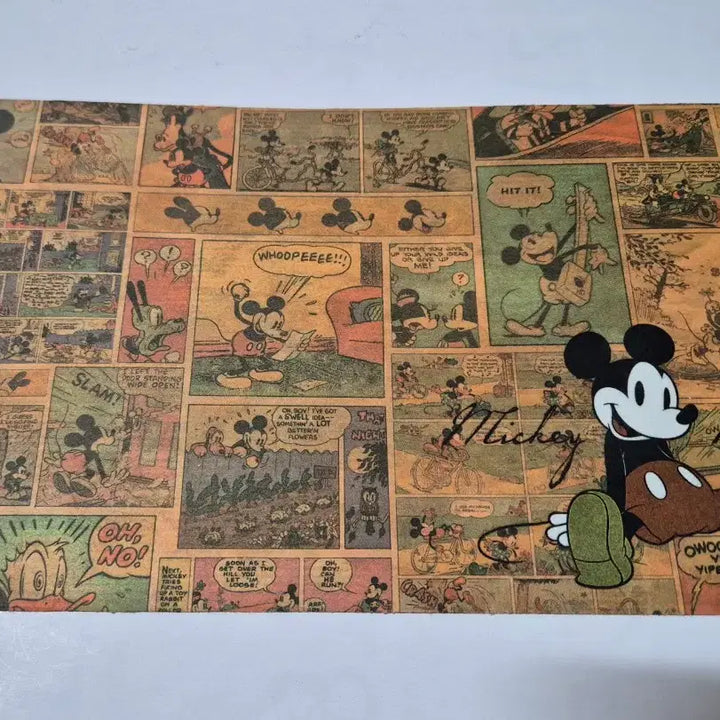 [BUNJANG] Disney Mickey Mouse Pad / 고전문구 디즈니 마우스 패드