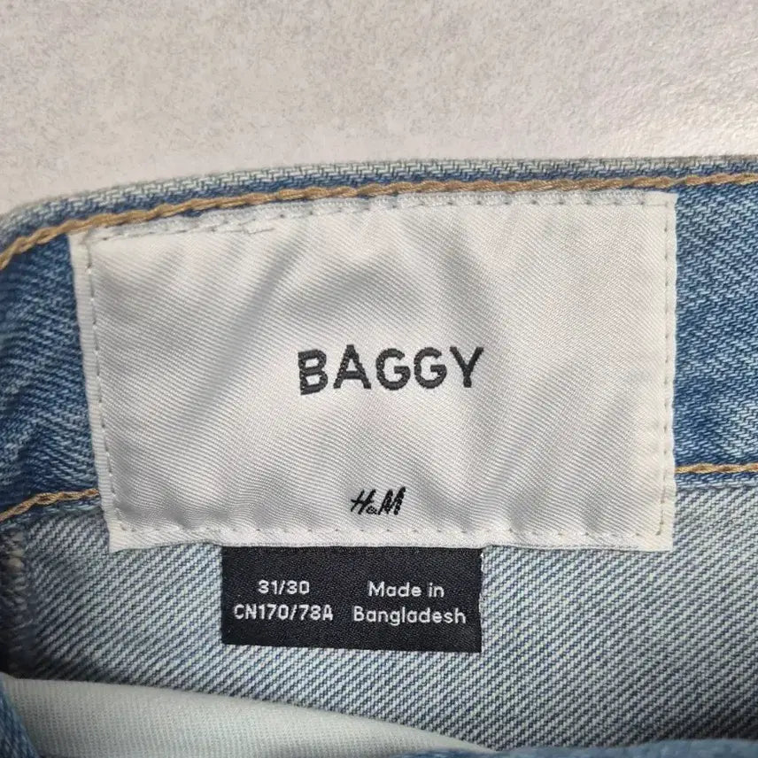 [BUNJANG] H&M Denim Blue Jeans / h&m 배기진 데님블루