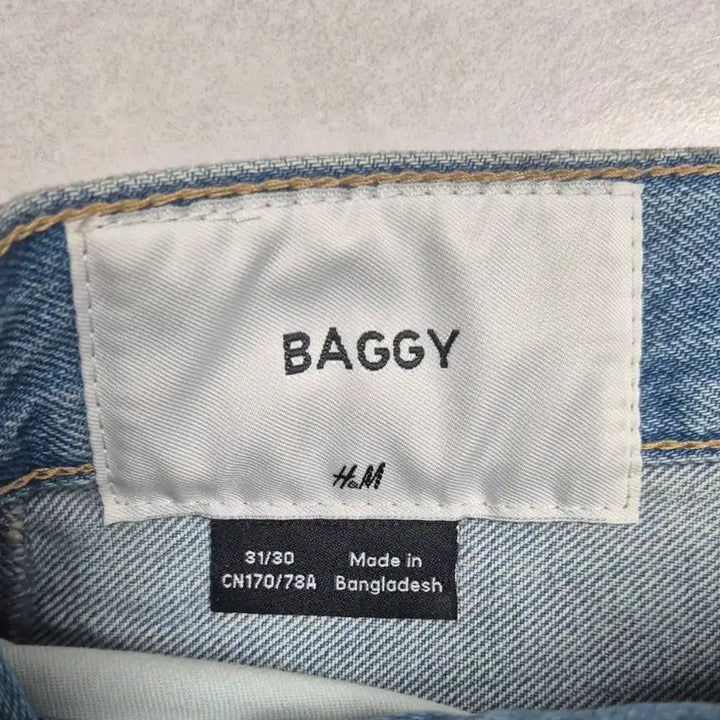 [BUNJANG] H&M Denim Blue Jeans / h&m 배기진 데님블루