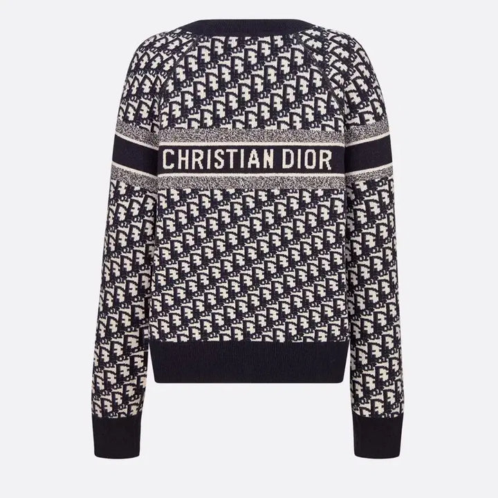 [BUNJANG] Dior Reversible Round Neck Sweater / 디올 리버서블 라운드 넥 스웨터