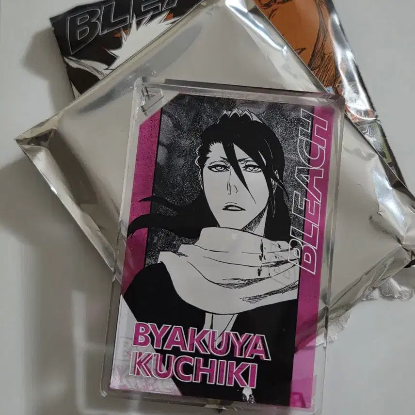 [BUNJANG] Bleach Byakuya Domino Style Acrylic Keychain / 블리치 도미노풍 아크릴 키홀더 바쿠야