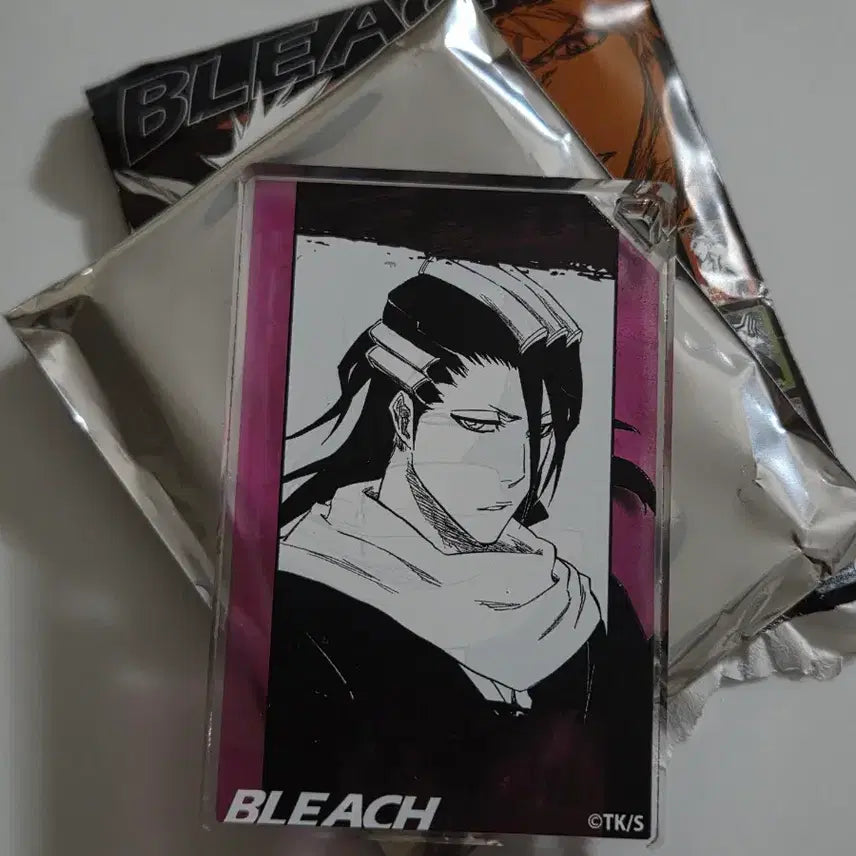 [BUNJANG] Bleach Byakuya Domino Style Acrylic Keychain / 블리치 도미노풍 아크릴 키홀더 바쿠야