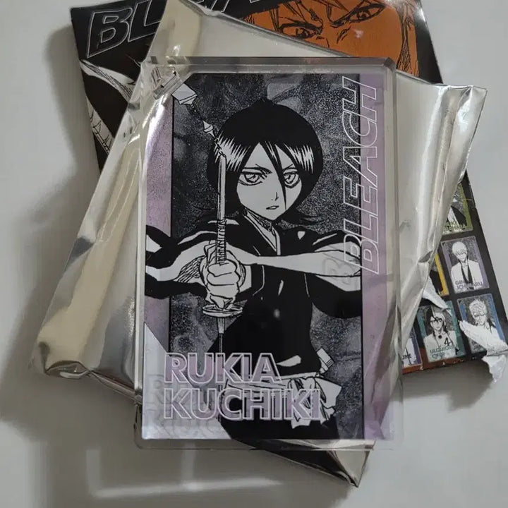 [BUNJANG] Bleach Rukia Domino-Style Acrylic Keyholder / 블리치 도미노풍 아크릴 키홀더 루키아