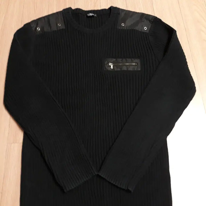 [BUNJANG] JOFF Cotton Knit Round Neck Sweater (105) / 조프 골지 면니트 라운드 (105)