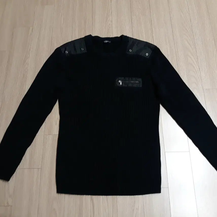 [BUNJANG] JOFF Cotton Knit Round Neck Sweater (105) / 조프 골지 면니트 라운드 (105)