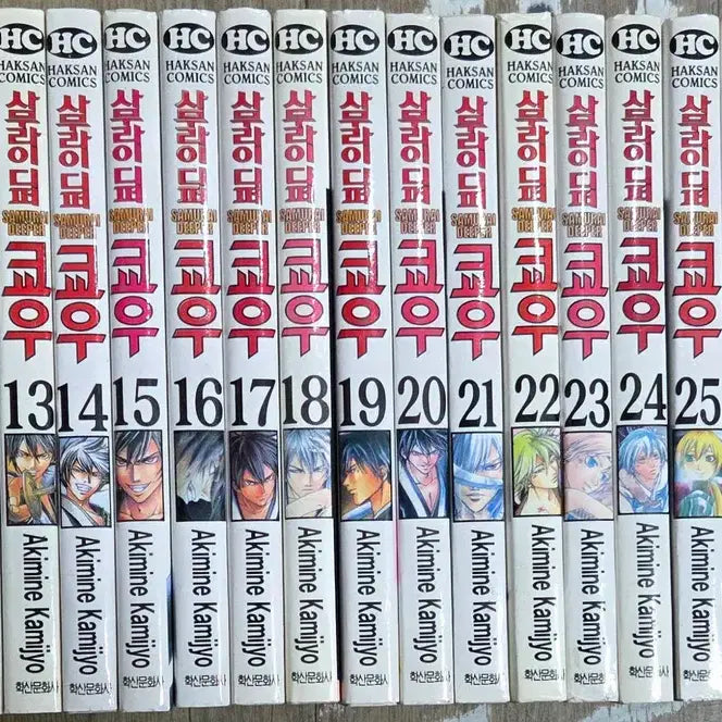 [BUNJANG] Samurai Deeper Kyo Volumes 1-38 (Complete Set) / [만화책/중고+소장용]사무라이 디퍼 쿄우 1~38권(완결)/무료배송