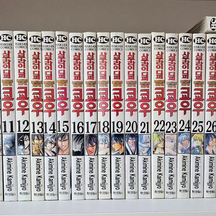 [BUNJANG] Samurai Deeper Kyo Volumes 1-38 (Complete Set) / [만화책/중고+소장용]사무라이 디퍼 쿄우 1~38권(완결)/무료배송