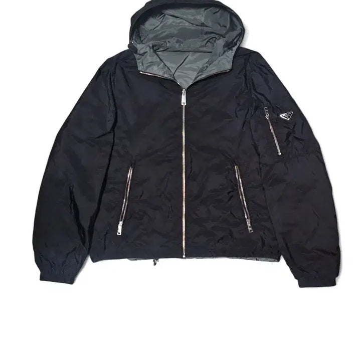 [BUNJANG] Prada Re-Nylon Hooded Jacket / (46 Size)프라다 리나일론 후디 자켓