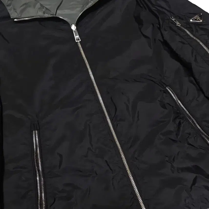 [BUNJANG] Prada Re-Nylon Hooded Jacket / (46 Size)프라다 리나일론 후디 자켓