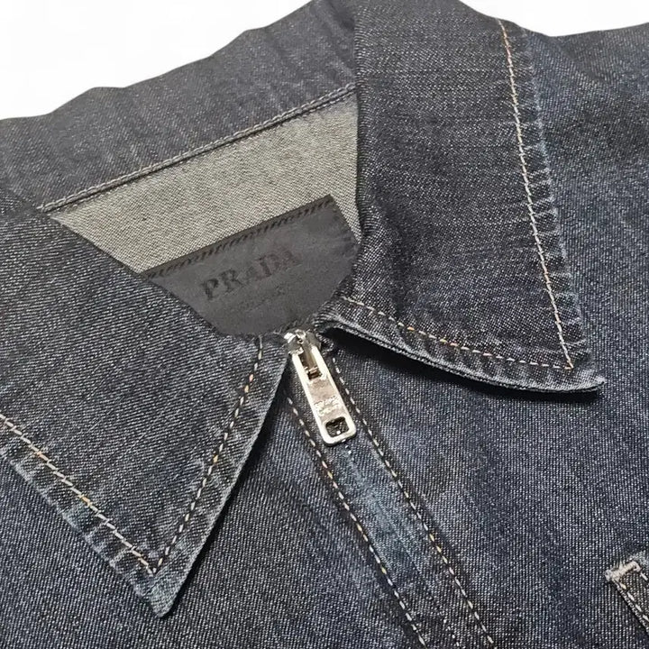 [BUNJANG] Prada Denim Jacket (L Size) / (L Size)프라다 데님 자켓 프라다 청자켓