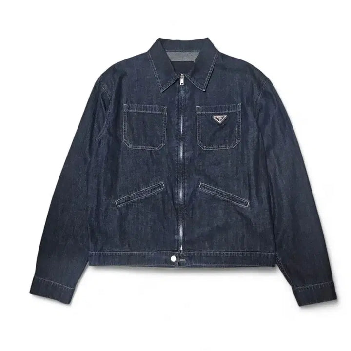 [BUNJANG] Prada Denim Jacket (L Size) / (L Size)프라다 데님 자켓 프라다 청자켓