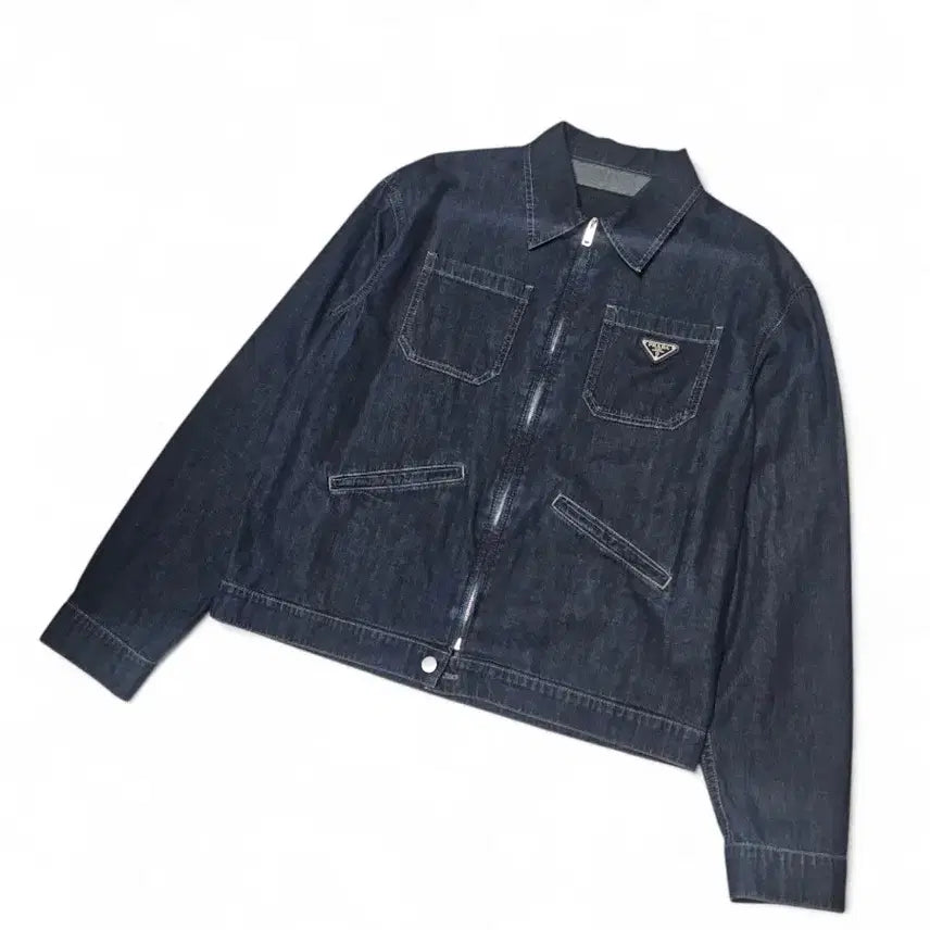 [BUNJANG] Prada Denim Jacket (L Size) / (L Size)프라다 데님 자켓 프라다 청자켓