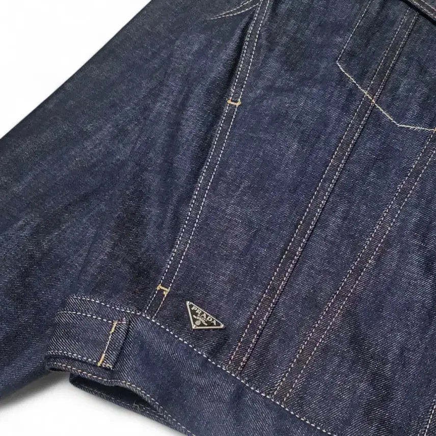 [BUNJANG] Prada Denim Jacket / 프라다 데님 자켓 프라다 청자켓