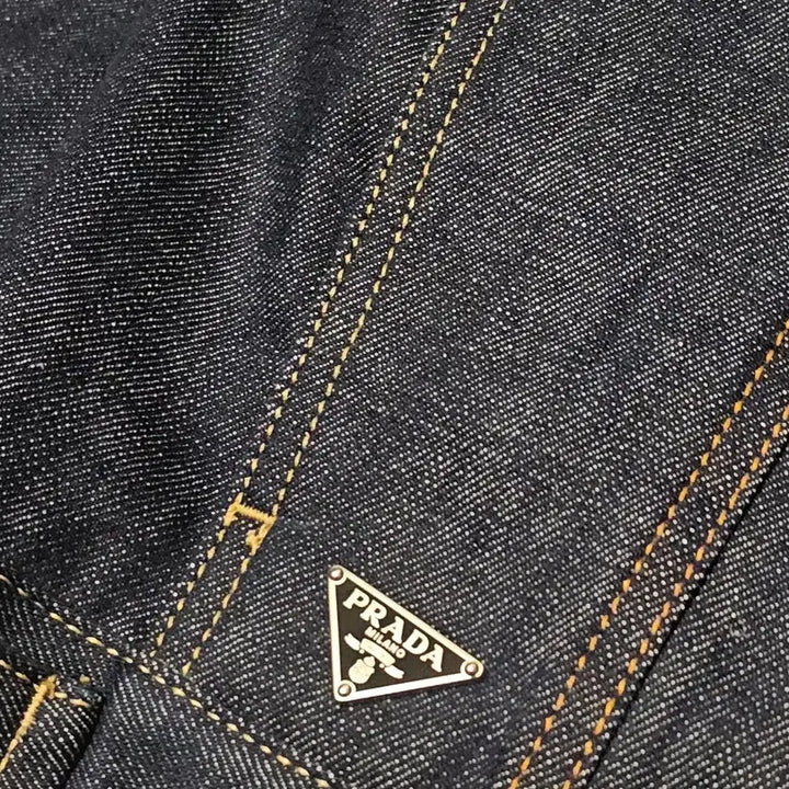 [BUNJANG] Prada Denim Jacket / 프라다 데님 자켓 프라다 청자켓