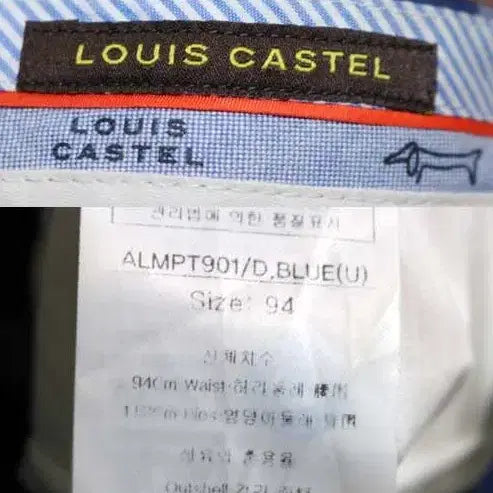 [BUNJANG] Louis Castel Golf Check Pants / 루이까스텔 골프 체크 바지 38