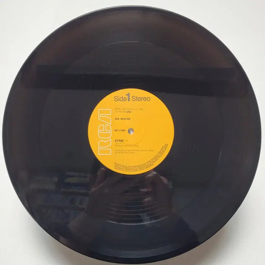 [BUNJANG] Mr. Mister Kyrie Vinyl Single / (일본/LP) 미스터 미스터 Mr. Mister - Kyrie 싱글