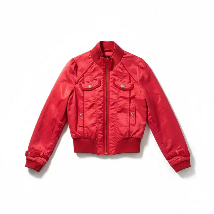 [BUNJANG] Egoist Bomber Jacket Red / [66/44~55] 에고이스트 봄버 자켓 레드