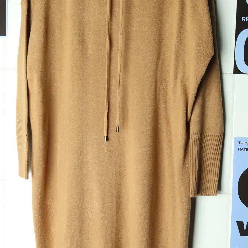 [BUNJANG] Georges Rech Camel Knit Long Sweater / W(L) 조르쥬레쉬 니트 롱 카멜 보들보들-1754B