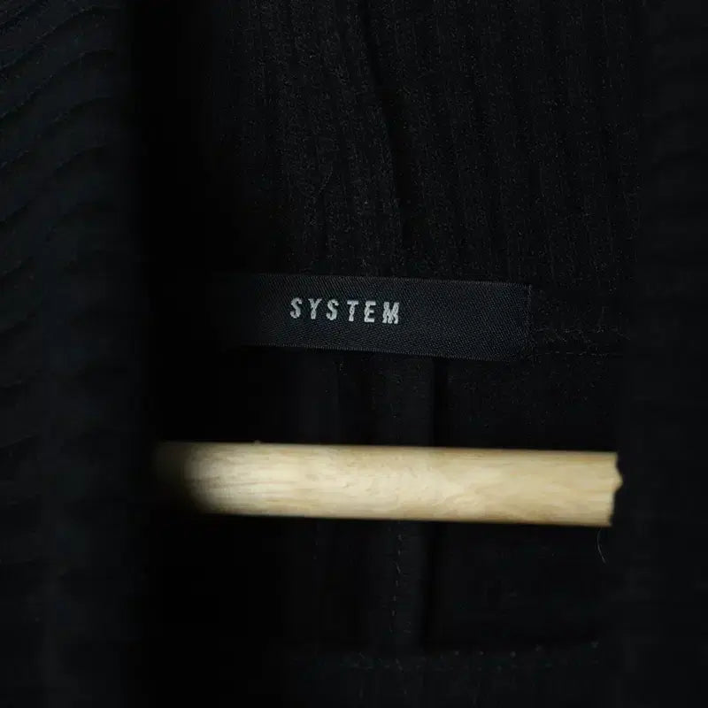 [BUNJANG] W(S-M) System Knit Long Black Sweater / W(S-M) 시스템 니트 한섬 롱 블랙 희귀 매물-1754C