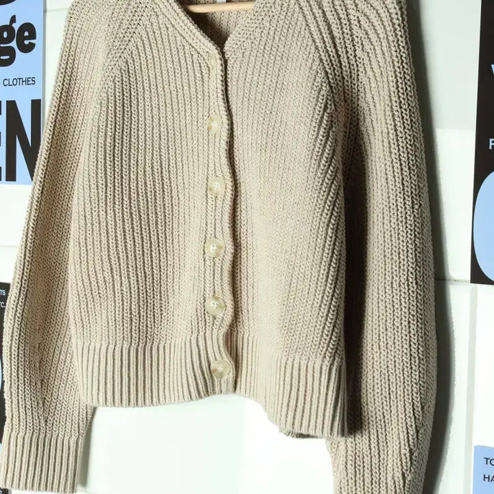 [BUNJANG] And Other Stories Cable Knit Cardigan Ivory / W(M-L) 앤아더스토리즈 니트 가디건 아이보리 크림 케이블-1754F