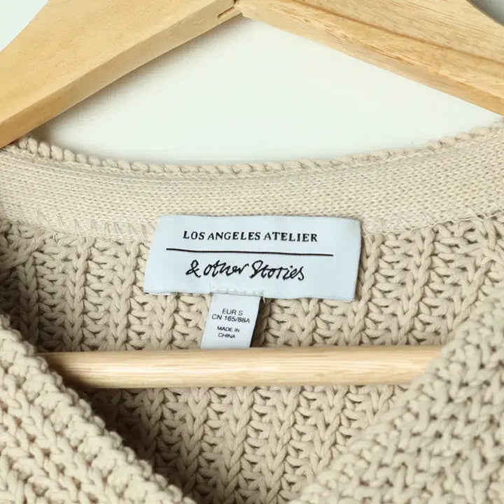 [BUNJANG] And Other Stories Cable Knit Cardigan Ivory / W(M-L) 앤아더스토리즈 니트 가디건 아이보리 크림 케이블-1754F
