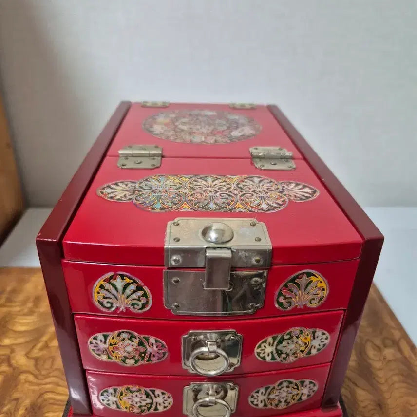 [BUNJANG] Juchil Mirror Stand / 주칠경대