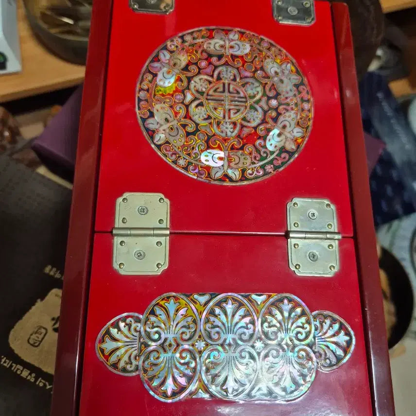 [BUNJANG] Juchil Mirror Stand / 주칠경대