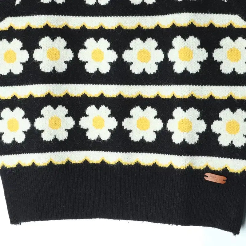 [BUNJANG] Wiggle Wiggle Deiny Knit Vest / W(F) 위글위글 니트 데이니 조끼 키치 레이어드 가능-17563