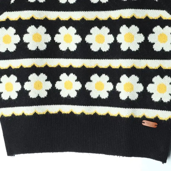 [BUNJANG] Wiggle Wiggle Deiny Knit Vest / W(F) 위글위글 니트 데이니 조끼 키치 레이어드 가능-17563