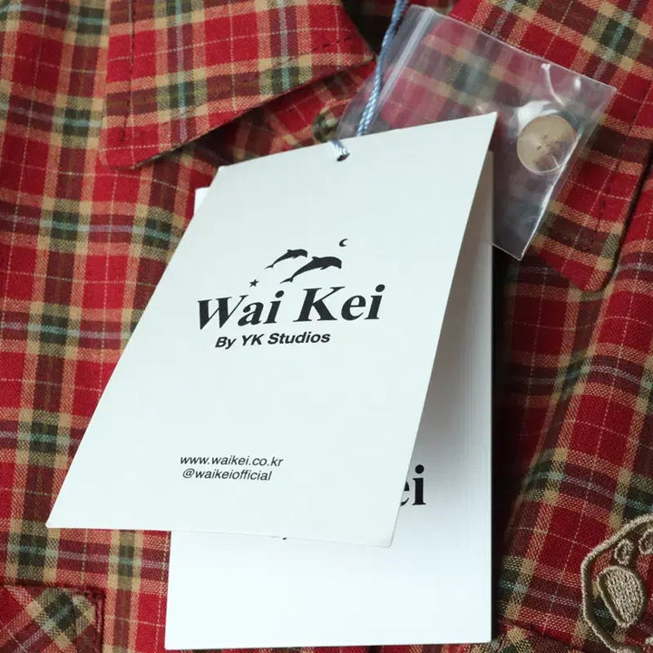 [BUNJANG] YK Y2K Check Shirt / (M-L) 와이케이 셔츠 남방 Y2K 새상품 체크 말티즈-17568