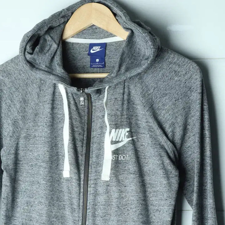 [BUNJANG] Nike Gray Functional Hoodie / W(L) 나이키 후드집업 얇은 그레이 기능성-1756F