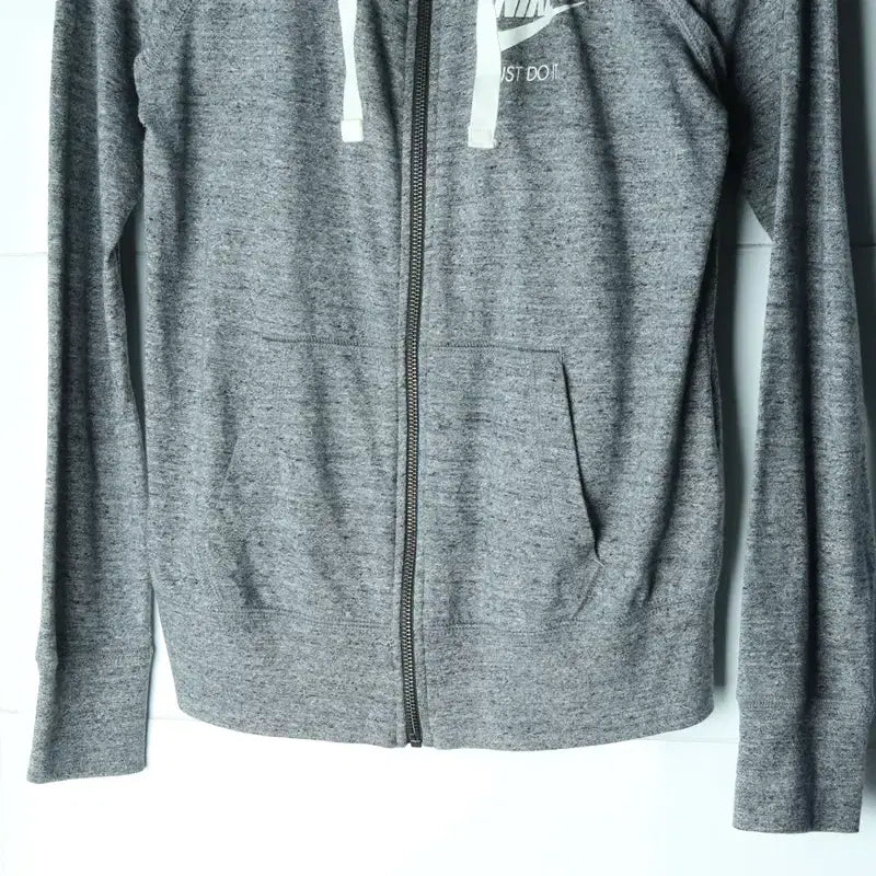 [BUNJANG] Nike Gray Functional Hoodie / W(L) 나이키 후드집업 얇은 그레이 기능성-1756F