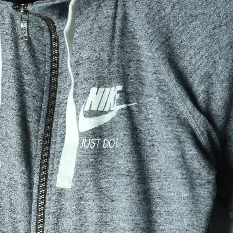 [BUNJANG] Nike Gray Functional Hoodie / W(L) 나이키 후드집업 얇은 그레이 기능성-1756F