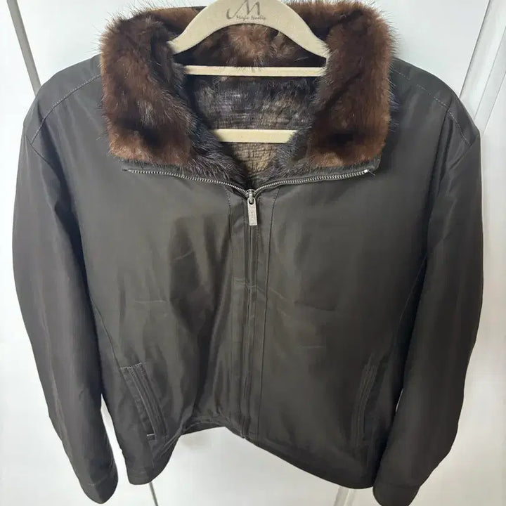 [BUNJANG] Maestro Vintage Mink Lined Jacket / 마에스트로 빈티지 자켓