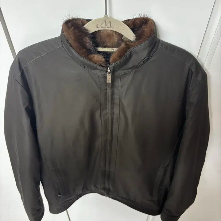 [BUNJANG] Maestro Vintage Mink Lined Jacket / 마에스트로 빈티지 자켓