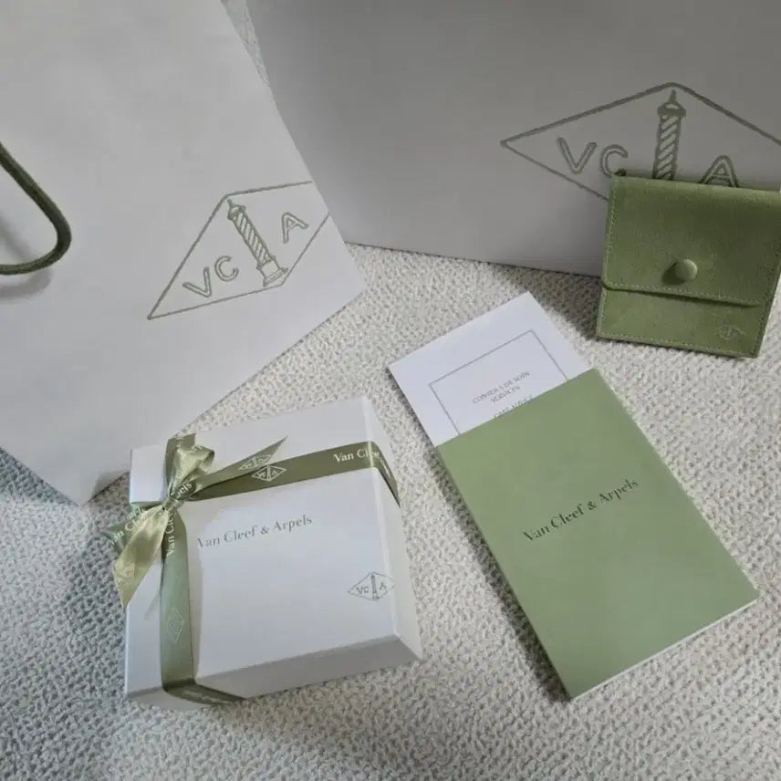 [BUNJANG] Van Cleef & Arpels Necklace Case & Pouch / 반클리프 목걸이 케이스 @ 반클리프 파우치 @ 반클리프 케이스