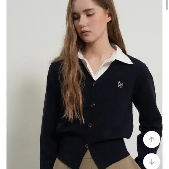 [BUNJANG] General Idea Essential Cardigan / 에이블리 제너럴아이디어 에센셜 가디건