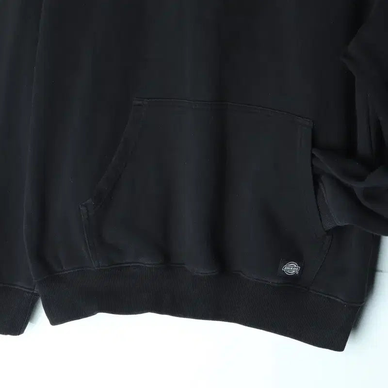 [BUNJANG] Dickies Hoodie Aging Black T-shirt / (L-XL) 디키즈 후드티셔츠 에이징 블랙 아메카지-17579