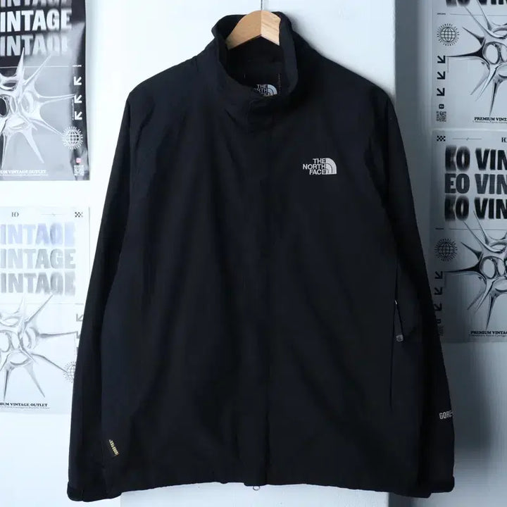 [BUNJANG] The North Face Gore-Tex Windbreaker Jacket / (M-L) 노스페이스 집업 바람막이 점퍼자켓 고어텍스 그레이-1757F
