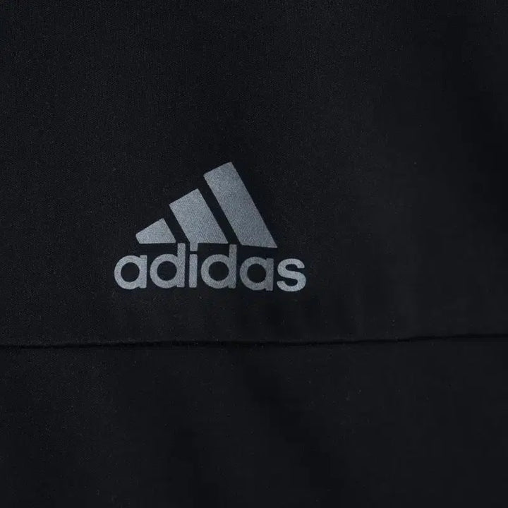 [BUNJANG] Adidas Windbreaker Jacket with Small Logo - Black / (L) 아디다스 집업 바람막이 점퍼자켓 기능성 스몰로고 블랙-17585