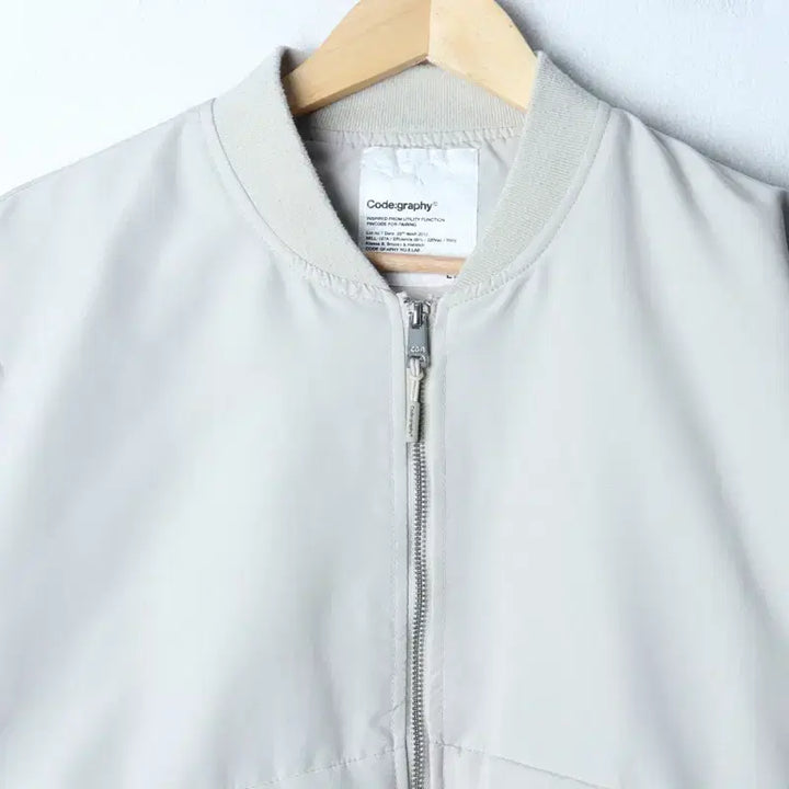 [BUNJANG] Code:Graphy MA-1 Windbreaker Jacket / (L-XL) 코드그라피 집업 바람막이 점퍼자켓 항공 MA1-1758C