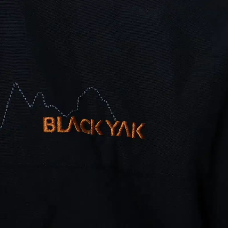 [BUNJANG] Black Yak Windbreaker Jacket / (XS-S) 블랙야크 집업 바람막이 점퍼자켓 블랙 유틸-17593