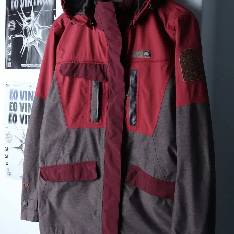 [BUNJANG] Black Yak Gore-Tex Windbreaker Jacket / W(XL) 블랙야크 집업 바람막이 점퍼자켓 고어텍스 버건디-1759F