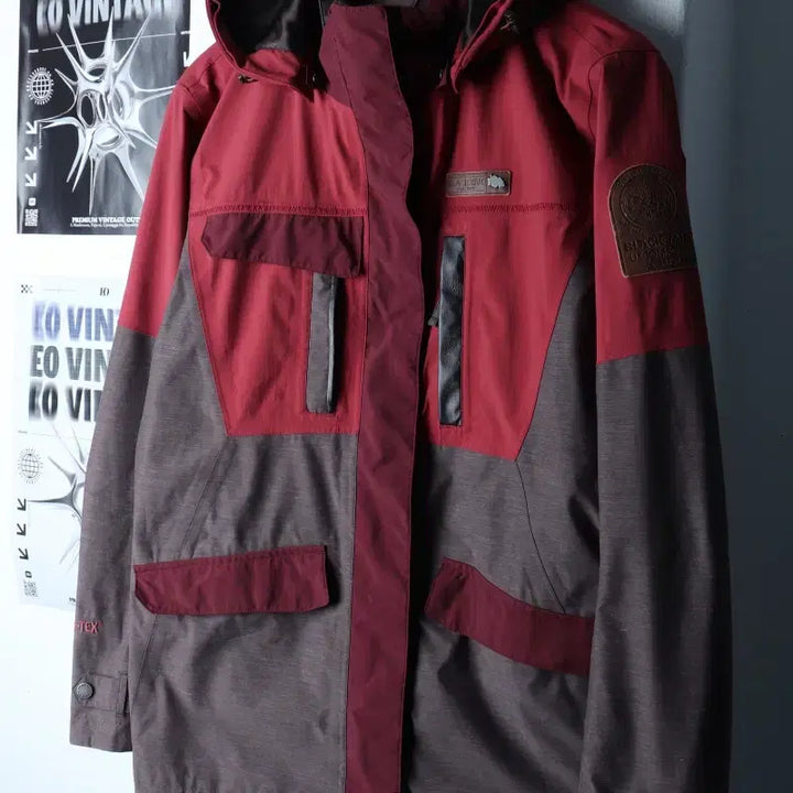 [BUNJANG] Black Yak Gore-Tex Windbreaker Jacket / W(XL) 블랙야크 집업 바람막이 점퍼자켓 고어텍스 버건디-1759F