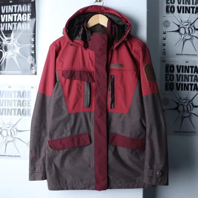 [BUNJANG] Black Yak Gore-Tex Windbreaker Jacket / W(XL) 블랙야크 집업 바람막이 점퍼자켓 고어텍스 버건디-1759F