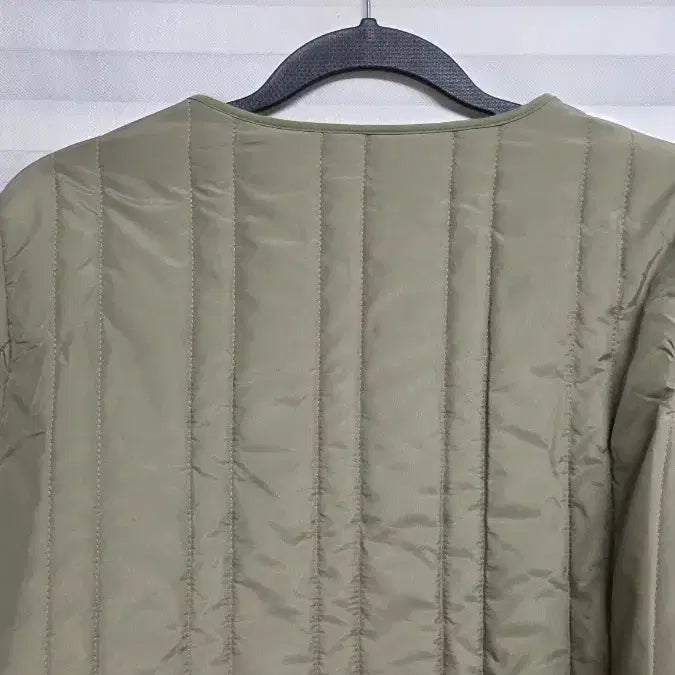 [BUNJANG] Quilted Lightweight Jacket - Khaki / 여성 퀼팅 경량 자켓 카키